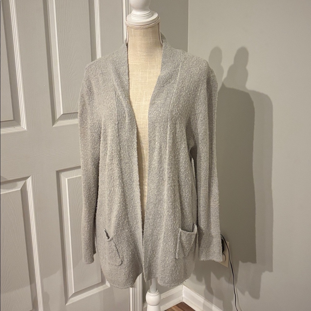 Cozy Gray Women's Cardigan